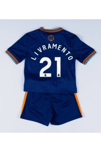 Fotbalové Dres Newcastle United Tino Livramento #21 Dětské Třetí Oblečení 2025-26 Krátký Rukáv (+ trenýrky)